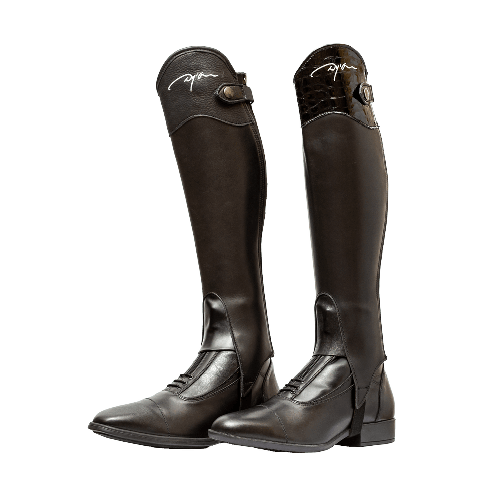 Mini Chaps Exel Dy'on Preto croco