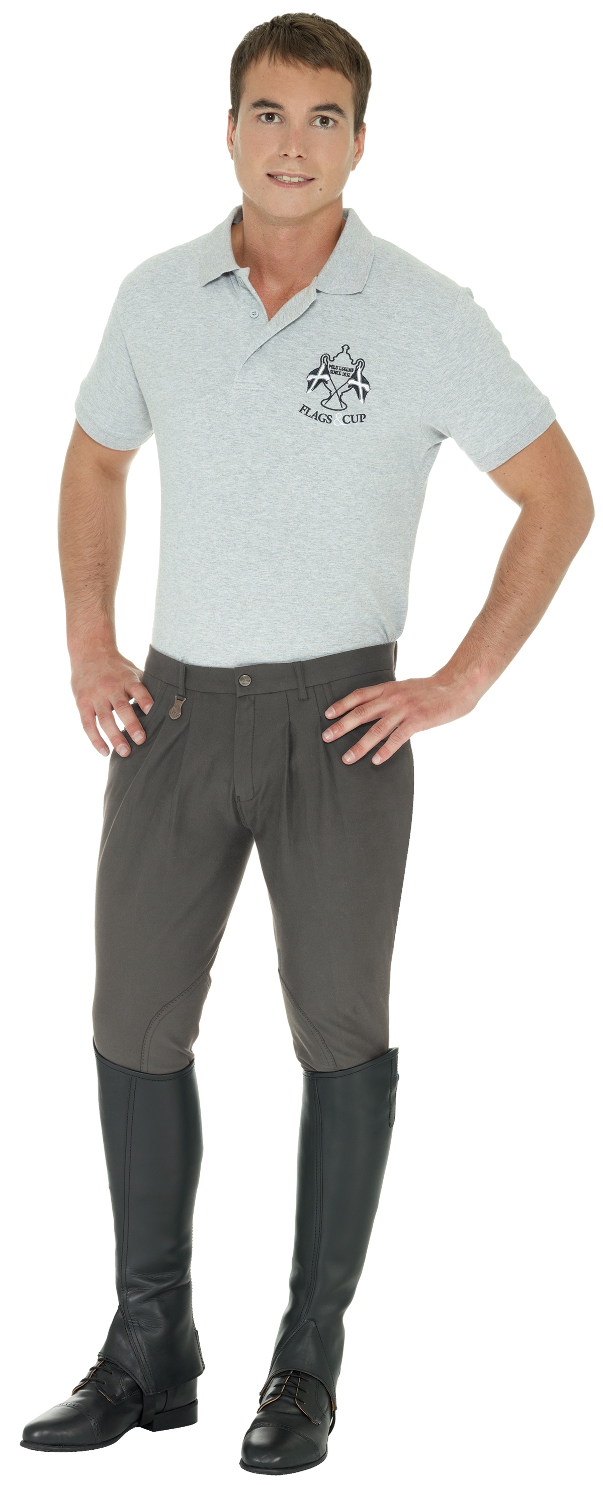 Calça PARENCE homem  Cinzento-acastanhado Castanho