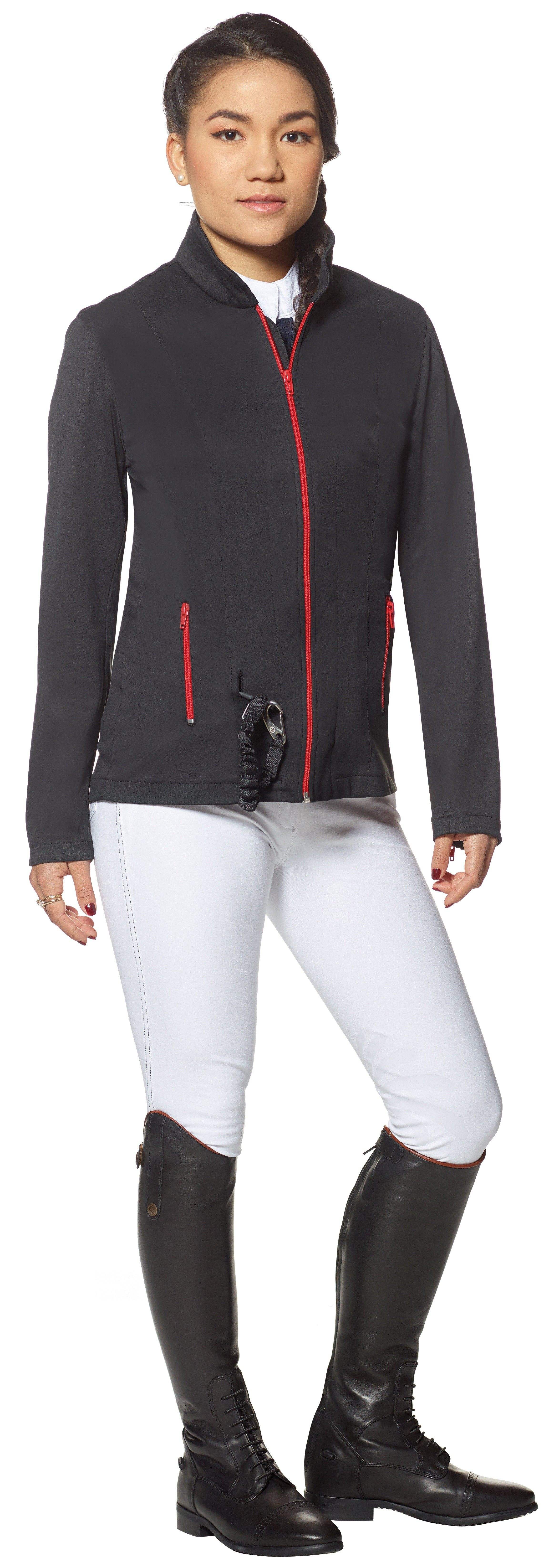 Casaco feminino AIRSAFE Soft shell Preto
