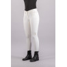 Calça de equitação Euro-Star Arista Fashion Diamond FullGrip - Branco