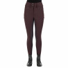 Calça de equitação Euro-star Aurelia Diamond FullGrip - Rosa negra