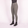 Calça de equitação Euro-star Indigo Glam FullGrip - Cinza rolete