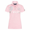 Camiseta polo Favouritas EQ HV Polo - Mistura rosa poderosa