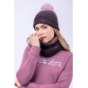 Cachecol tubular HV Polo Yara - Malva / moka