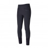 Calça Kingsland Pull-on Classic KLkatja com fundo integral feminino - Cinza com riscas finas