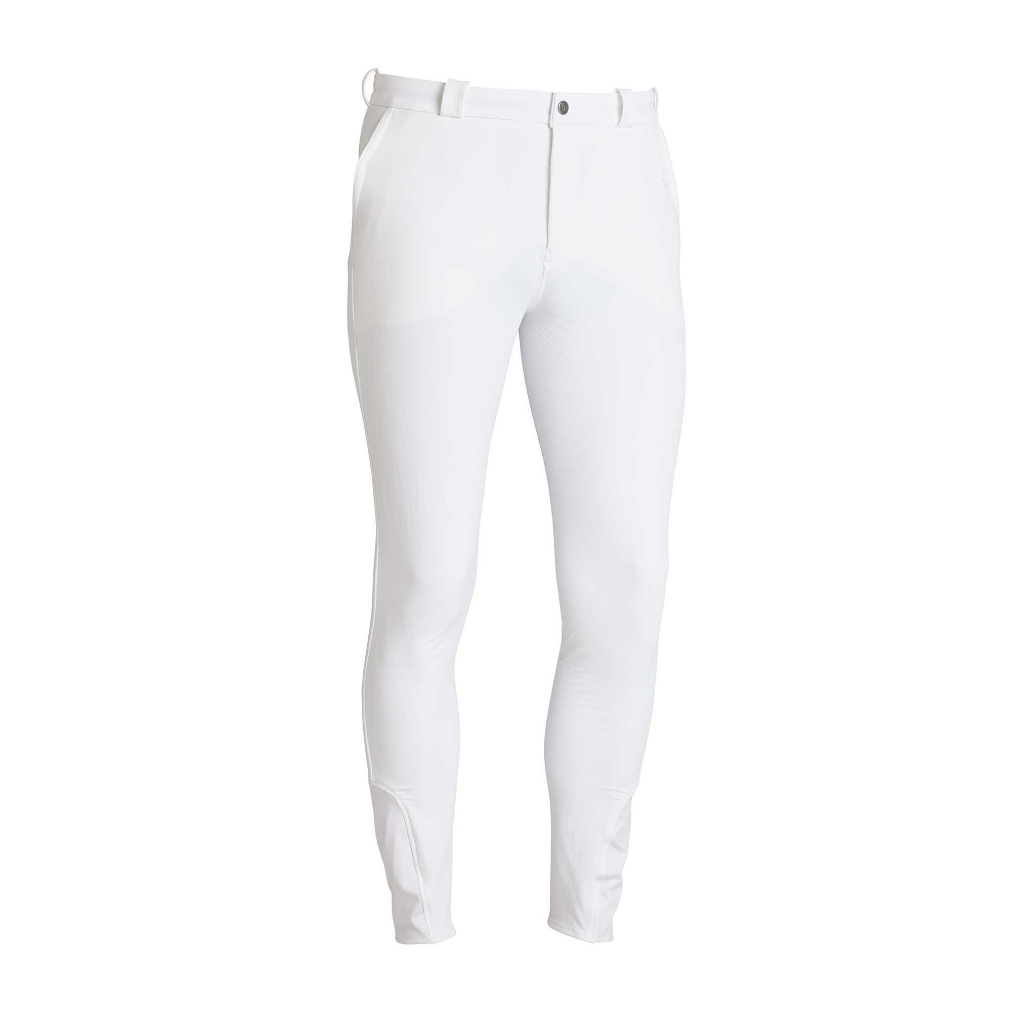 Calça Kingsland Classic KLkenton com reforços para homem Branco