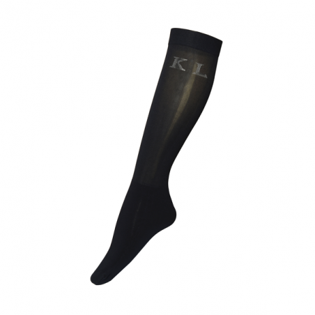 Meias Kingsland KLelfin em mistura de lã para mulher, 2 pares