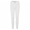 Calça de equitação Kingsland KLkaya com knee grip feminina - Branco