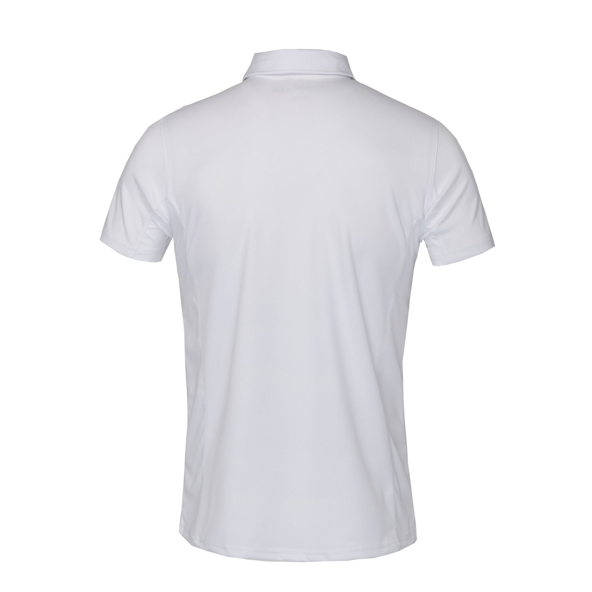 Camisa de competição Kingsland Classic de mangas curtas para homem Branco