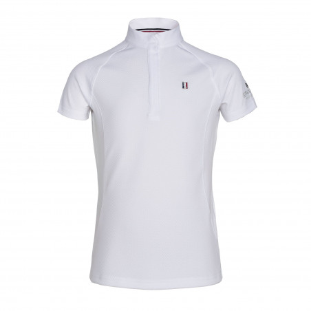 Camisa de concurso Kingsland Classic de mangas curtas Júnior Meninas