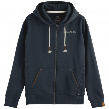 Moletom com capuz masculino Flags & Cup Sacramento