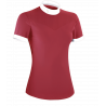 Wettkampfpolo Flags & Cup Isla Kurzarm - Rubi