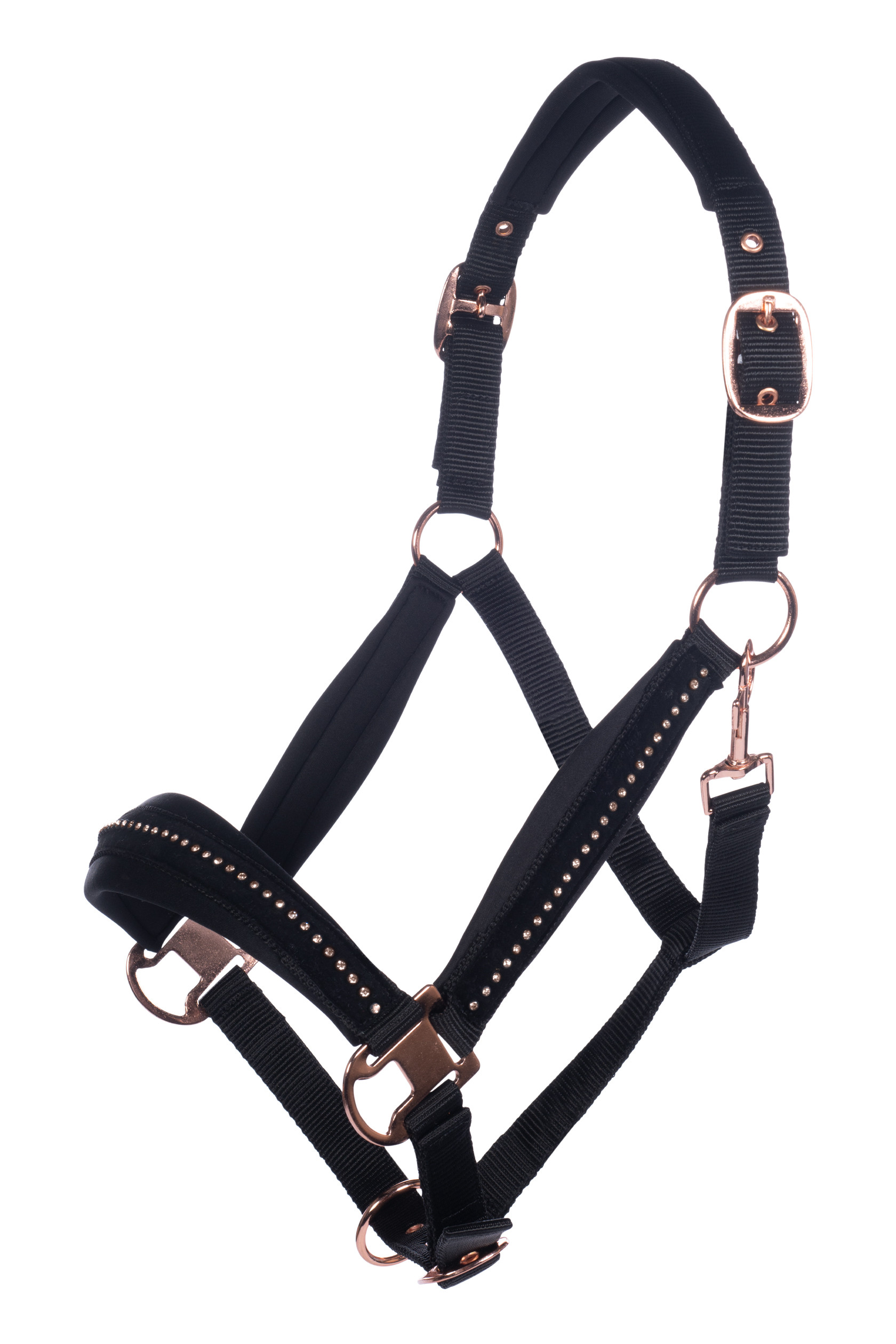 Cabeçada HKM Berry Vermelho escuro