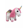 Peluche Unicórnio HKM Cuddle Pony - Branco