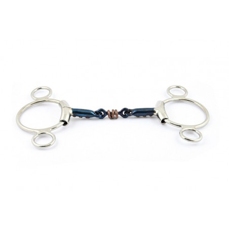 Mors Jump'In Blue Steel Pessoa de dupla rutura com incrustação de cobre