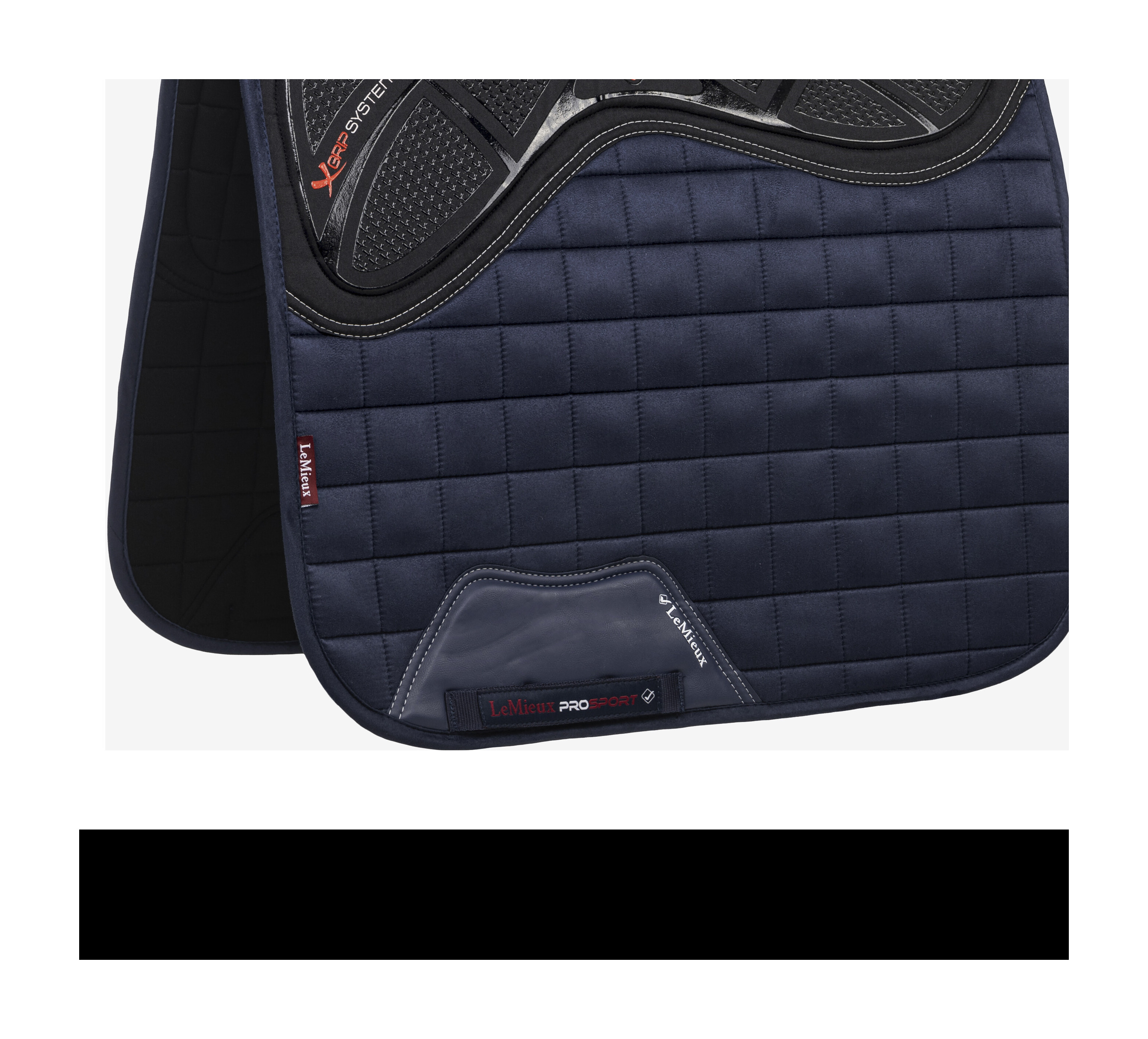Almofada de Dressage LeMieux X-Grip Silicone Azul Benetton