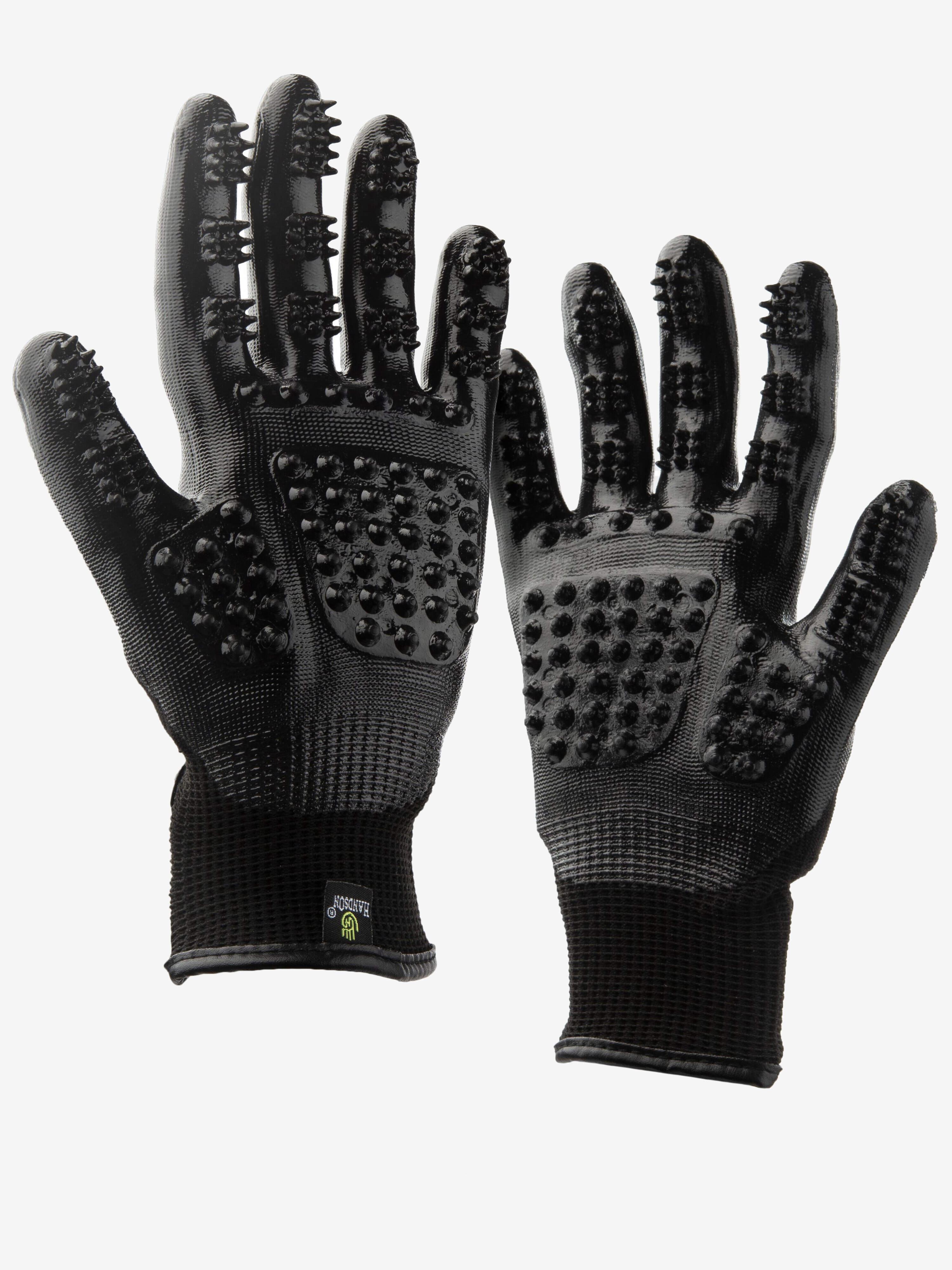 Luva de escovagem LeMieux Hands On Preto