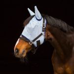 Máscara anti-moscas Horze com orelhas