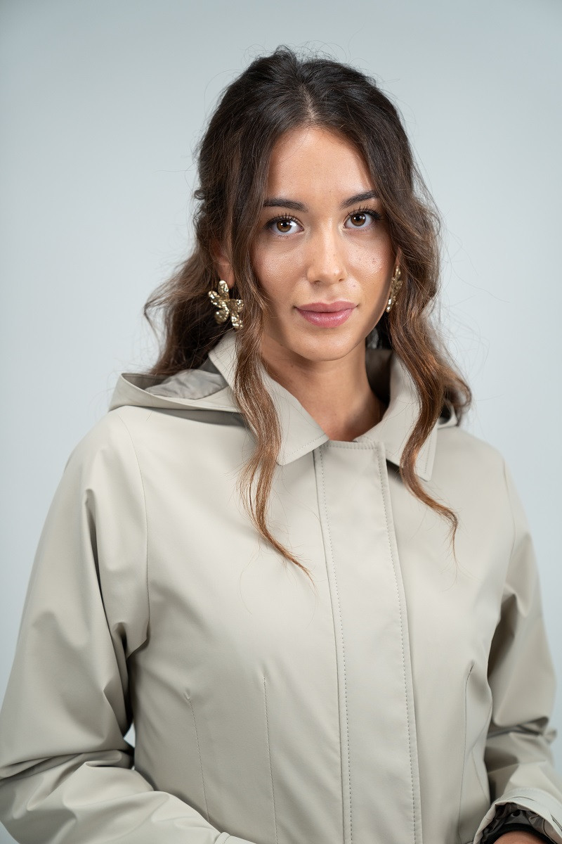 Sobretudo Longo Harcour Tweeta Bege