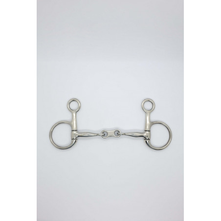 Mors Baucher dupla rutura elo plano 11mm Harcour