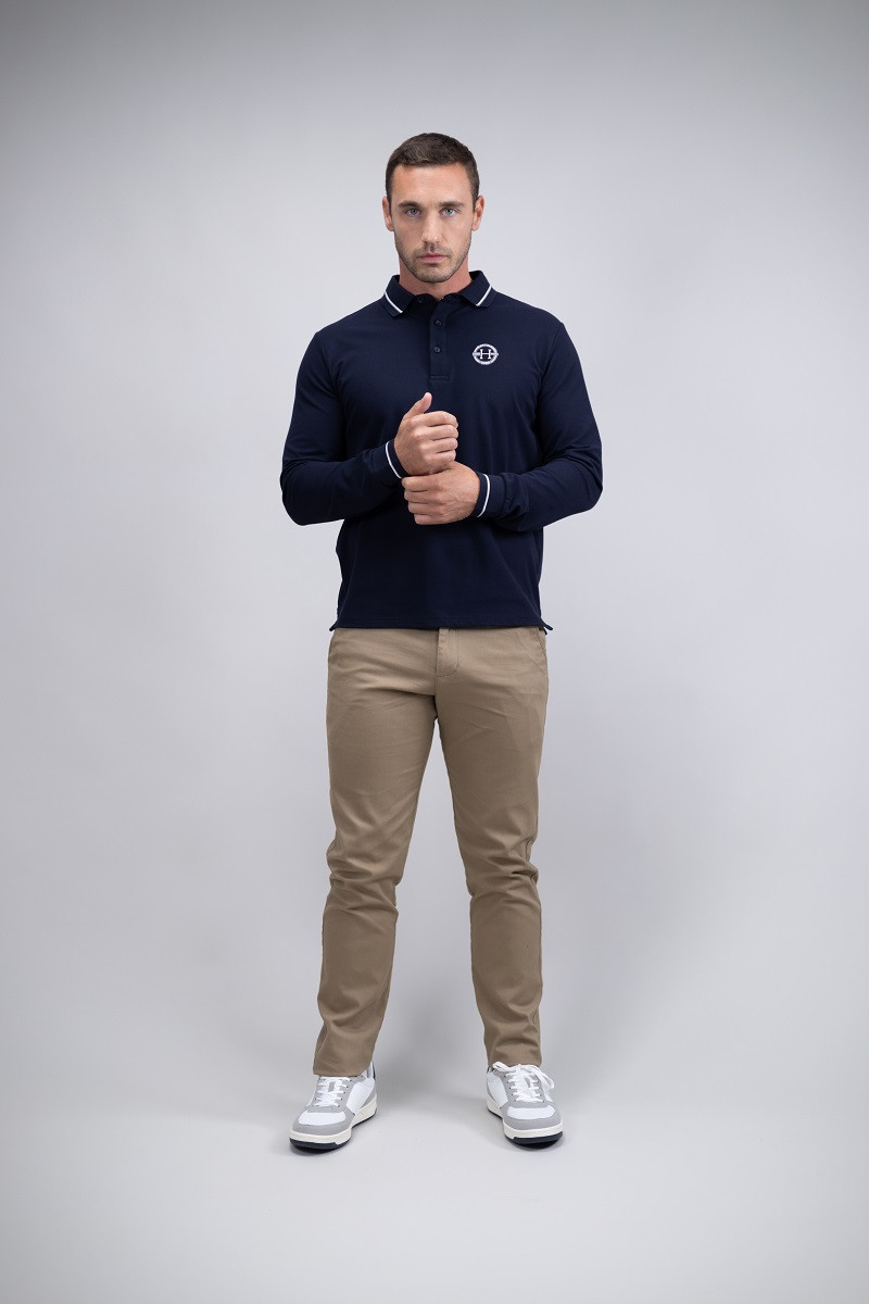 Polo Harcour Pablo Marinho Azul-marinho Polo Harcour Pablo Marinho Azul-marinho