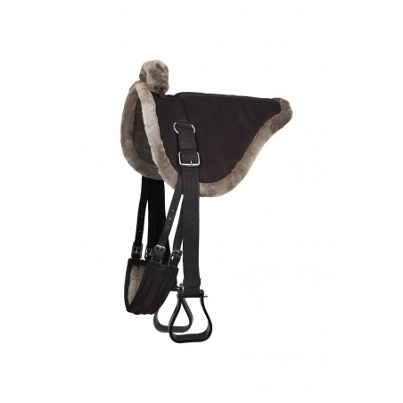 Almofada de montar a pelo PU Camurça Horze