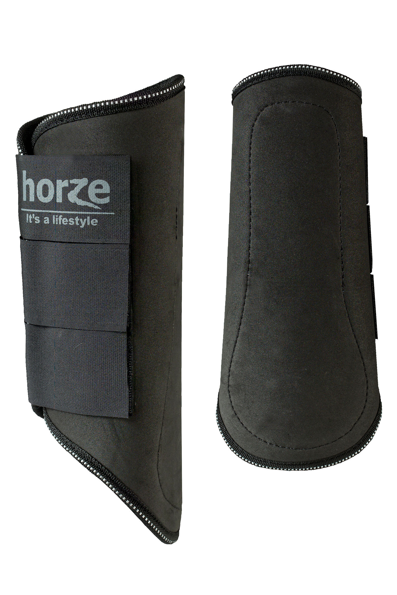 Botas de caneleira Horze Preto