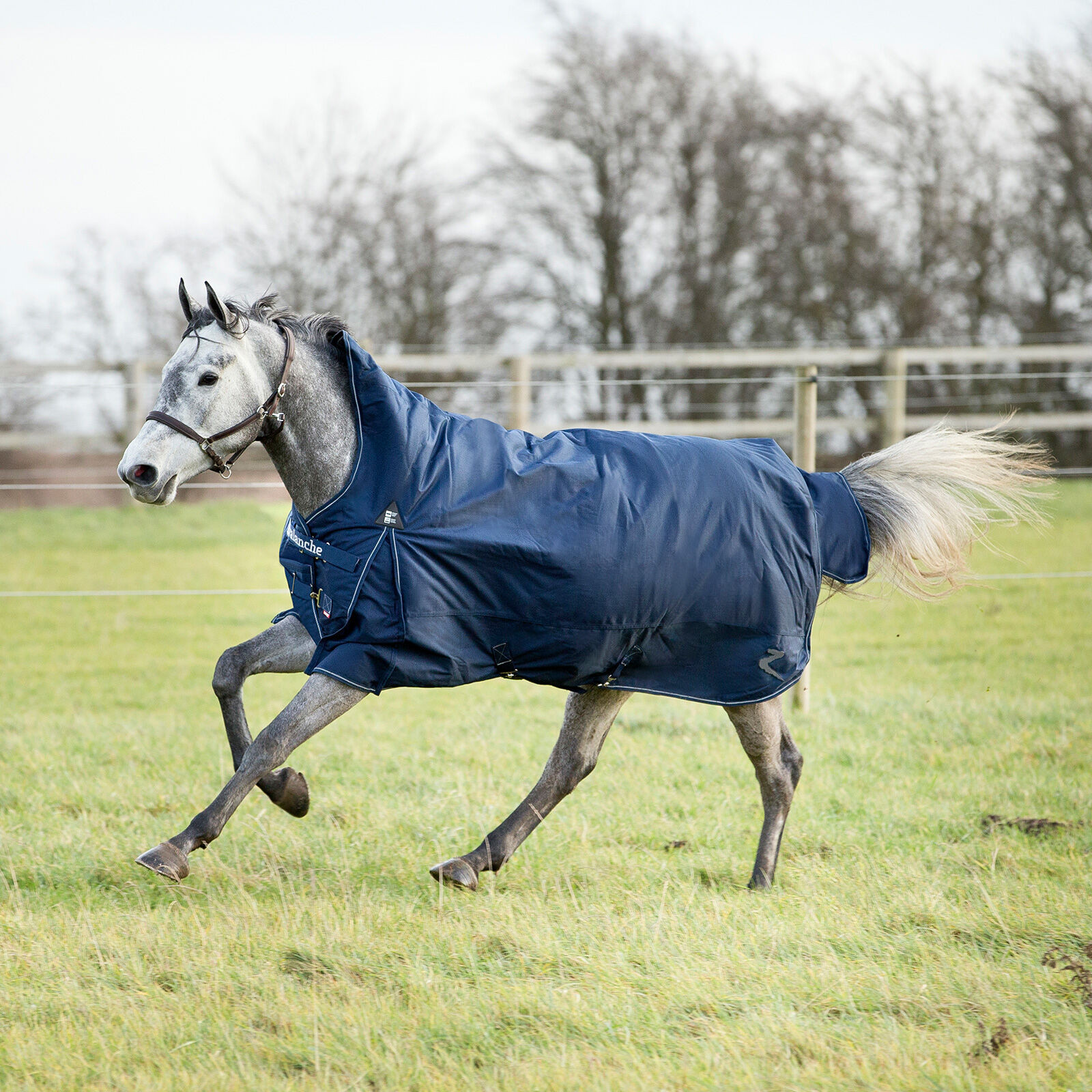 COUVERTURE DE PLUIE AVALANCHE PRO DOUBLEE POLAIRE Bleu