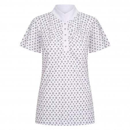 Polo em tecido Imperial Riding Roxy AOP