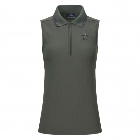 Polo sem mangas em tecido técnico HV Polo 4-Ever