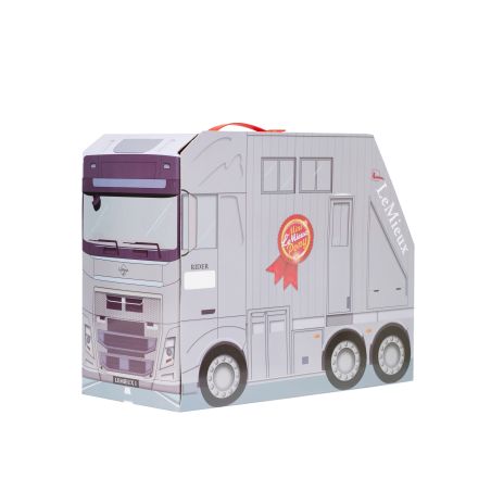 Caminhão de papelão para brinquedo pônei LeMieux