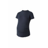 Camiseta de maternidade funcional Horze Lily - Marinho escuro