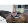 Almofada de sela Plaited Cord Jumping Kentucky - Preto