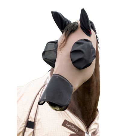 Máscara anti-moscas com nariz LeMieux Bug Relief Full