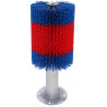 Escova em poste HAPPYCOW Kerbl - Vermelho / azul