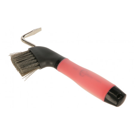 Limpador de casco com cabo em gel e escova Covalliero