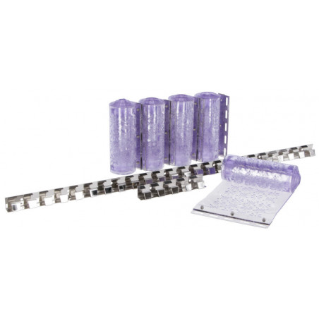 Kit de cortina de tiras anti-moscas em PVC Kerbl