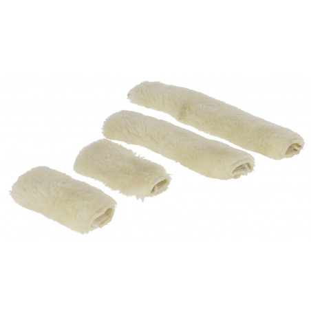 Kit de pelúcia sintética para cabeçada Covalliero