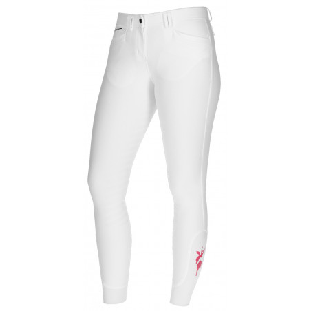 Calça Janne x PinkRibbon grip integral feminino Covalliero