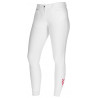 Calça Janne x PinkRibbon grip integral feminino Covalliero - Branco
