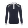 Camisa de competição LeMieux Camille de mangas compridas - Marinho modelo antigo