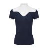 Polo de competição Emily LeMieux de mangas curtas - Marinho modelo antigo