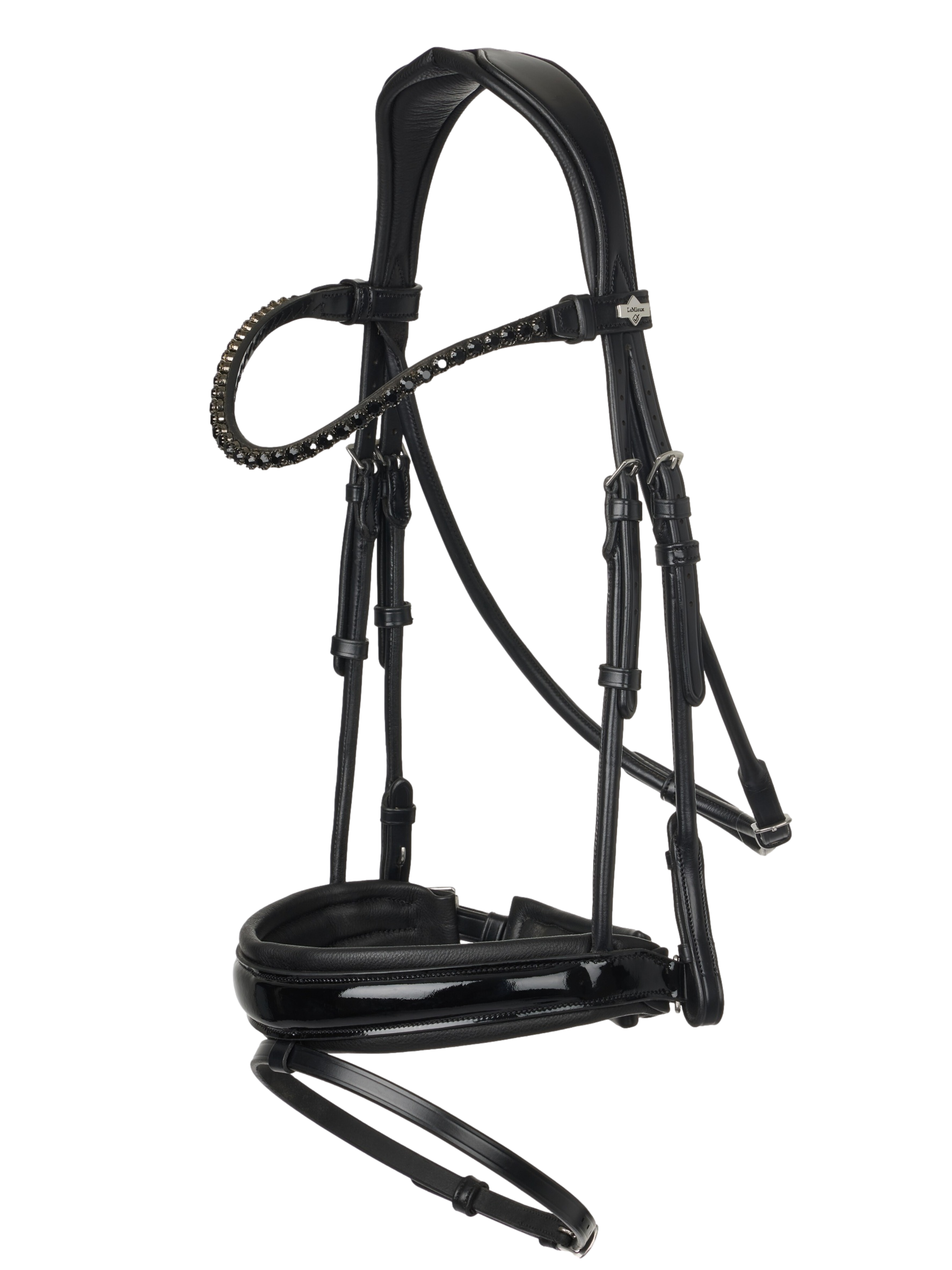 Bridão LeMieux Kudos Patent dressage Preto