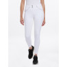 Calça LeMieux Lottie com fundo integral em camurça - Branco