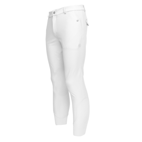 Calça de equitação sem costura com grips nos joelhos masculino KLkoa Kingsland
