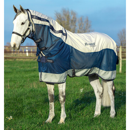 Capa de exterior Horseware Rambo® Summer 0g com disco e forro de 100g
