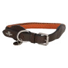 Coleira para cão HV Polo Franka Rope - Marrom / laranja