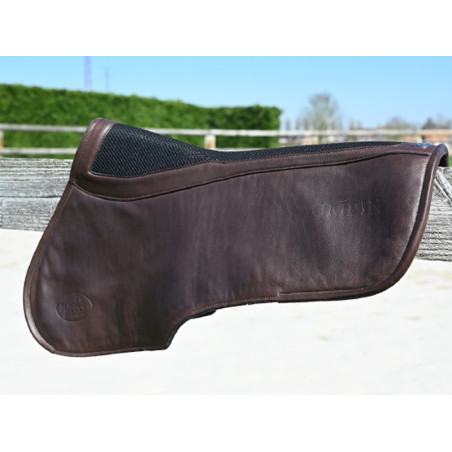 Amortecedor Jump'In anatômico de couro e feltro