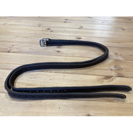 Estribos Jump'In couro de bezerro mergulhado