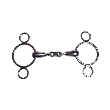 Mors Holandês de dupla rutura com 2 argolas Korsteel